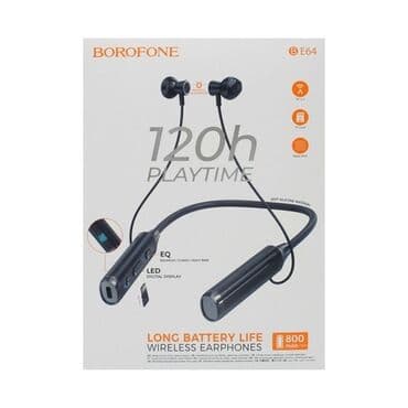 купить беспроводные наушники в бишкеке: Borofone ES 64- 990с Шейная беспроводная спортивная гарнитура с — 2