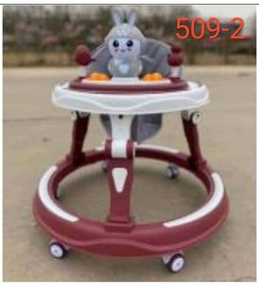 аксессуары для колясок: Детские ходунки Babywalker, модель 612 - Тип: многофункциональные — 7