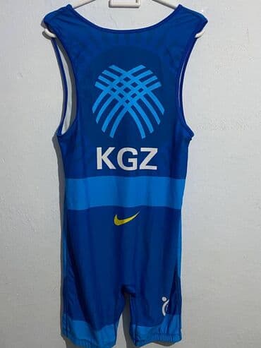 прокат мужских костюмов [возьми на прокат] бишкек фото: Мужской спортивный костюм, 2XL, Nike, Новый, цвет - Синий, Самовывоз — 2