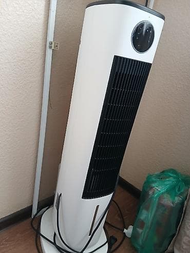 фен с насадками: Напольный охлаждающий вентилятор-колонна - Тип: башенный вентилятор с — 6