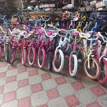 коляски дордой: Балдар үчүн велосипед, 2 дөңгөлөктүү, 3 - 4 жаш, Бала үчүн, Колдонулган — 4