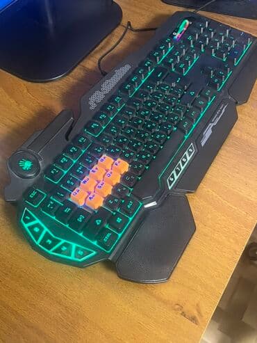 Аудиотехника: Клавиатура, Bloody, Проводное подключение, Размер: 100% — 2