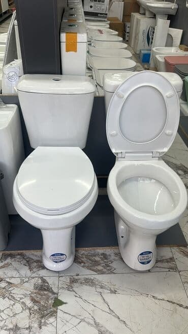 Кургаткычтар: Унитаз Полго орнотуу, Жаңы, Материалы: Керамика — 5