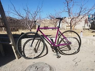 электро трёхколёсный: Фикс-байк (single speed) городского типа - Лёгкая стальная рама — 1