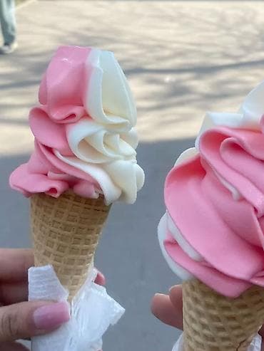 Продукты питания: Мороженныйга сухой смес сатылат. 10л сут +1кг сахар+смес =мороженое — 2