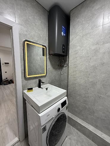 нуран: 2 комнаты, 67 м², 106 серия, 4 этаж, Дизайнерский ремонт — 4