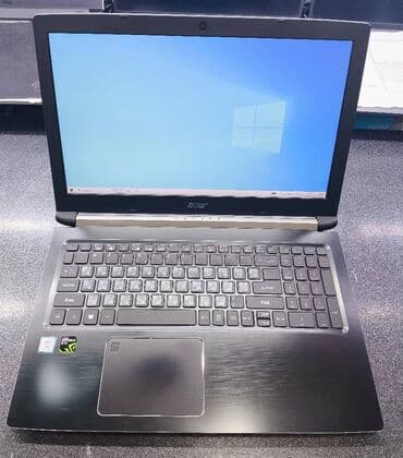 продам ноутбук msi: Ноутбук, Acer, 16 ГБ ОЗУ, Intel Core i7, 15.6 ", Б/у, Для работы, учебы, память SSD — 2