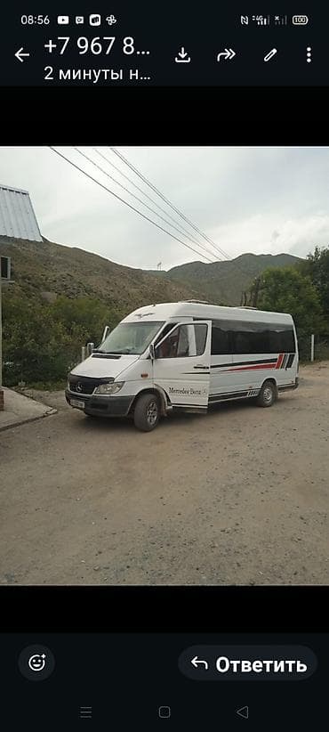 а 10 с: Пассажирский микроавтобус Mercedes-Benz (маршрутный/заказной) - — 1