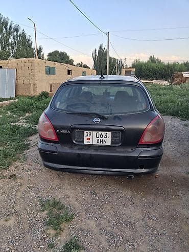 Унаа сатуу: Nissan Almera: 2001 г., 2.2 л, Кол менен иштөөчү, Дизель, Хетчбек — 3