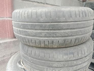 tesla model 3: Шины 205 / 55 / R 16, Лето, Б/у, Комплект, Легковые, Hankook — 4