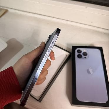 iphone 6 j: IPhone 13 Pro Max, Б/у, 256 ГБ, Blue Titanium, Коробка — 4
