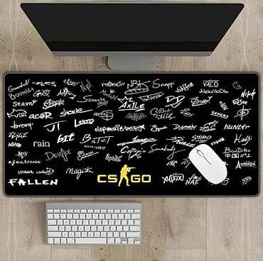 кове: Геймерский коврик для мыши CS:GO с автографами киберспортсменов - — 1