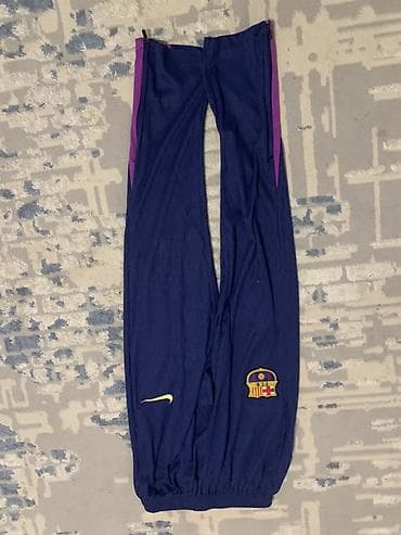 Жеке буюмдар: Спортивные брюки Nike x FC Barcelona - Цвет: темно-синий с — 1