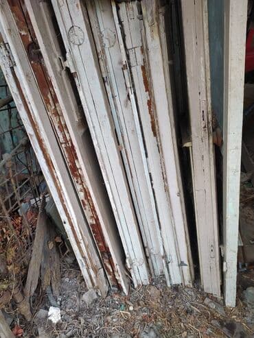 Может, кому-то нужны деревянные окна, балконная и кухонная двери из at lalafo.kg Может, кому-то нужны деревянные окна, балконная и кухонная двери из