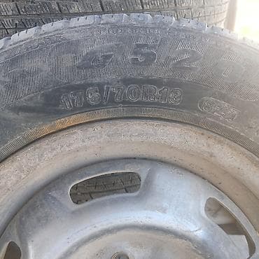 Шины и диски: Колеса в сборе 175 / 70 / R 13, Лето, 1 шт, Легковые, Железные — 1