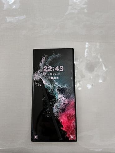 samsung: Samsung Galaxy S22 Ultra, Б/у, 256 ГБ, цвет - Черный — 5