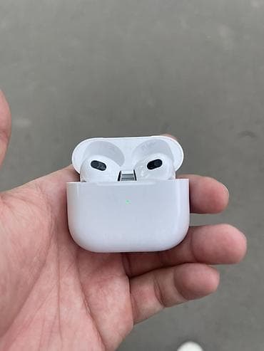 ейр подс: Беспроводные AirPods 3 наушники-вкладыши с зарядным кейсом (белый — 2
