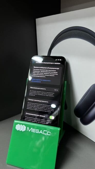 новые ноутбук: IPhone 13 Pro, Колдонулган, 128 ГБ, Жашыл, Каптама, 79 % — 3