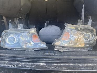 Комплект передних фар Honda 2004 г., Б/у, Оригинал, Япония