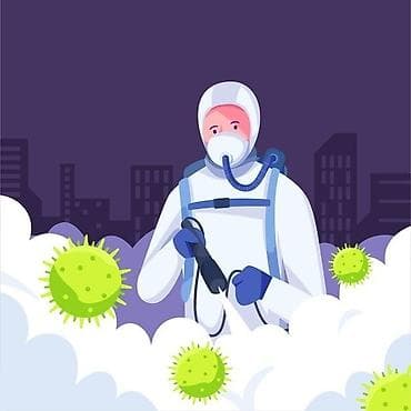 аэрозоль: Дезинфекция, дезинсекция, | Клопы, Обработка деревьев, Блохи, | Подъезды, Транспорт, Офисы — 1