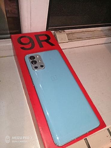 OnePlus 9R, Б/у, 128 ГБ, цвет - Голубой, 2 SIM at lalafo.kg OnePlus 9R, Б/у, 128 ГБ, цвет - Голубой, 2 SIM