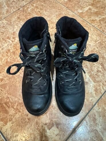 обувь для охоты: Детские деми ботинки, очень удобно обувать, есть сбоку молния-замок — 4