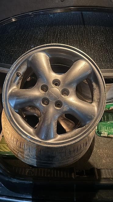 Колеса в сборе R 16, Б/у, Комплект, Литые, отверстий - 5