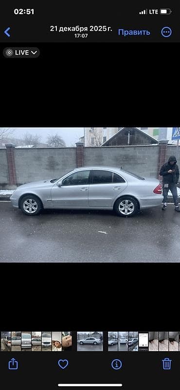 зеркало мерс 211: Mercedes-Benz E-Class: 2002 г., 2.6 л, Автомат, Бензин, Седан — 3