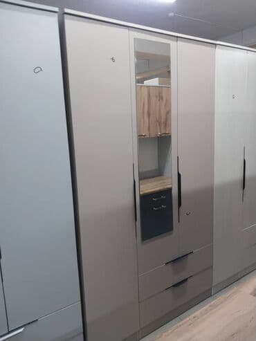 шкаф для одежды из ткани: Шкаф для одежды, Новый, Прямой, ЛДСП — 22