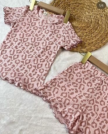 детские мир: Комплект, цвет - Розовый, Новый — 1