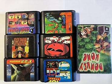 Nintendo: Коллекция игровых картриджей для 16‑битных консолей (формат Sega Mega — 2