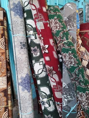 ковровые: Ковровая дорожка Новый, 100 см * 1 пог. м, Синтетика, Геометрия — 7