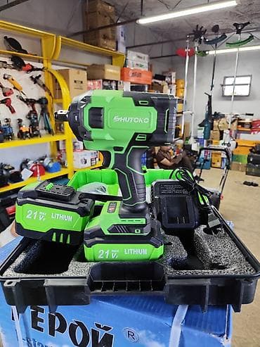Аккумуляторный ударный гайковерт SHUTOKO (brushless) Характеристики