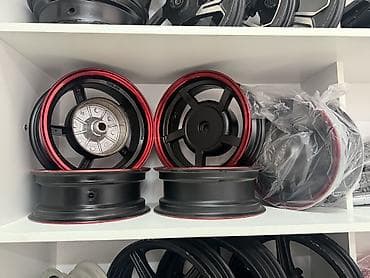 рига 11: Диски (колёсные) для скутеров 🛵🔥 В наличии диски на: ✔️ Samurai Maxi — 2