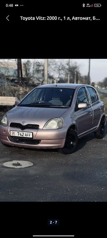 бампер на форт фокус: Toyota Vitz: 1999 г., 0.1 л, Автомат, Бензин — 2