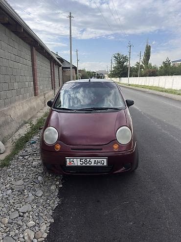Транспорт: Chevrolet Matiz: 2002 г., 0.8 л, Механика — 3