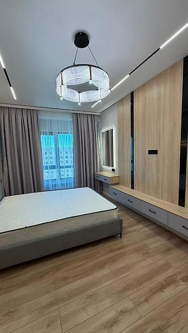Батирлер: 2 бөлмө, 51 м², Москва / Үмөталиев көч. Элитка, 9 кабат, Евро оңдоо — 9