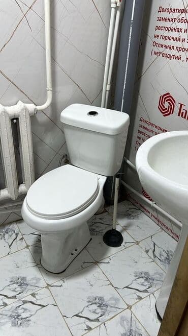 дом торговли: 1 комната уй квартирага берилет,душ туалет ичинде.Ысык суумуздак суу — 3