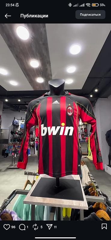 Мужская футболка, M, L, Adidas, Новый, цвет - Красный, Самовывоз, Бесплатная доставка, Платная доставка