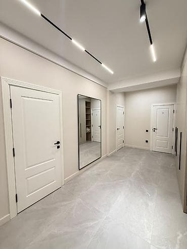 3 бөлмө, 110 м², 6-мкр Элитка, 3 кабат, Дизайнердик оңдоо