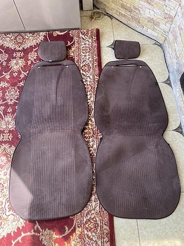 Чехлы Велюровые, цвет - Черный, Toyota, Б/у — 3