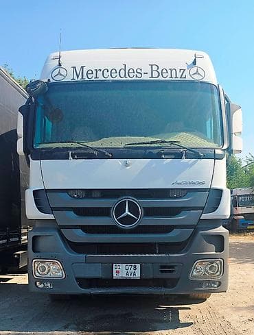 мерс актрос тягач: Тягач, Mercedes-Benz, 2011 г., Тентованный — 4