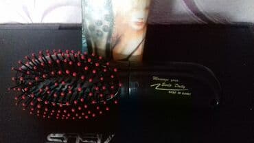 массажёр для головы: Расческа- массажер работает на батарейках, для головы и лечения ваших — 3