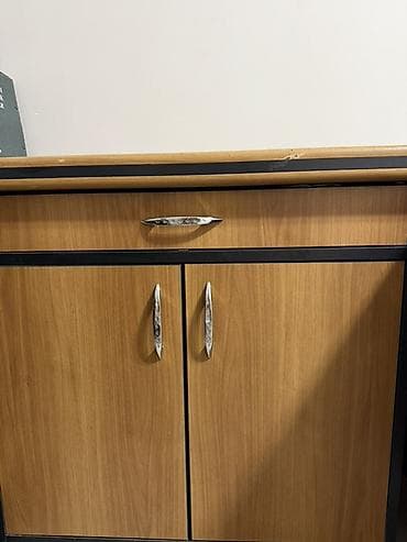 Тумбы и подставки для обуви: Тумба для вещей и одежды, Без зеркала, ЛДСП, цвет - Коричневый — 1