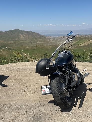 Транспорт: Чоппер Yamaha, 400 куб. см, Бензин, Взрослый, Б/у — 1