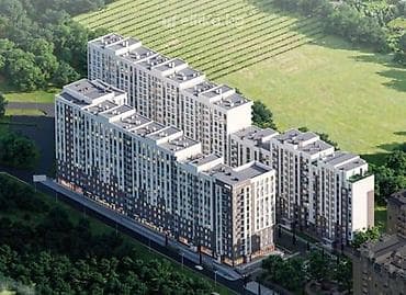 new city: 1 комната, 37 м², Асанбай мкр Элитка, 3 этаж — 3