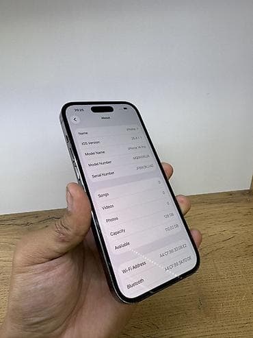 tab s6: IPhone 14 Pro, 128 ГБ, Deep Purple, 93 % — 3