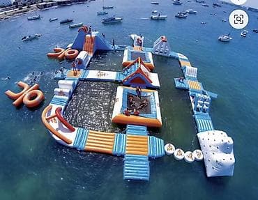 цена детской игровой площадки: Аквапарк На Воде НОВИНКА 2026 !! Описание: Продаётся надувной — 6