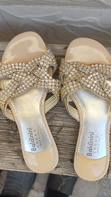 Женские шлёпки Baldinini Trend, Made in Italy - Модель: открытые — 1