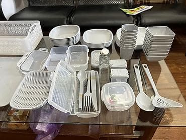 персоны посуда: Посуда из высококачественного пластика, безвредная. Посуда для пикника — 3